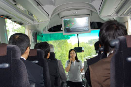 茨城県・関鉄観光バスの運転手さん